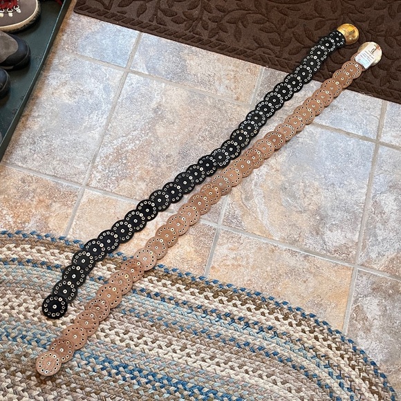 Free People Follow Your Arrow Belt Brown or Black NEW main image 10